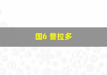 国6 普拉多